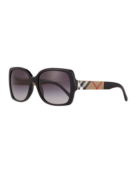 burberry gradient womens eyeglasses|Check Square Sunglasses in Black/beige .